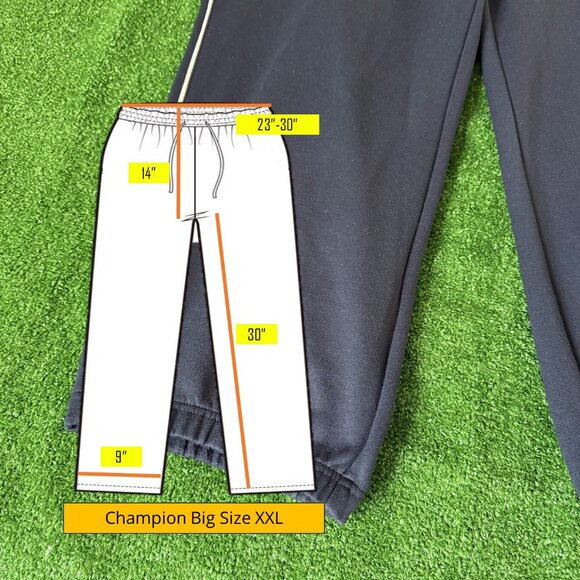 Walt Disney World 2009 Marathon by Champion Sweatpants Track Pants Big Size XXL - Picture 3 of 15